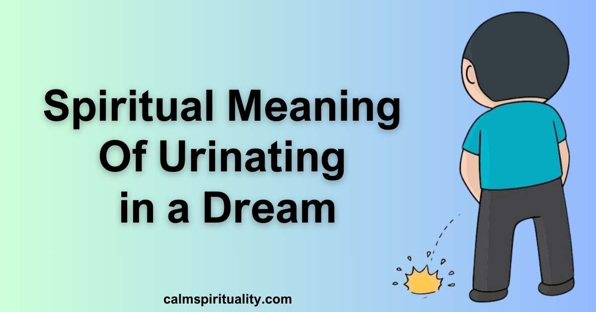 Spiritual Meaning Of Urinating in a Dream - Calm Spirituality